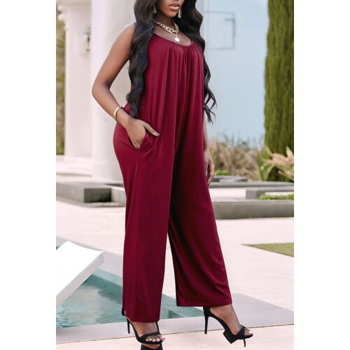 Dame Casual Jumpsuits Rød S 2