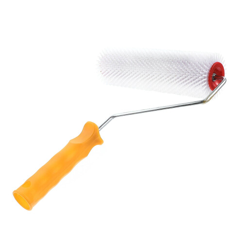 1 Pc Durable Self Leveling Screed Spiked Roller Spiked Screed Flooring Roller 1