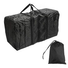 Patio Cushion Storage Waterproof Heavy Duty Weatherproof Oxford Fabric Outdoor Furniture Cover Extra Large Sturdy Zipper UV Protected Foldable Design