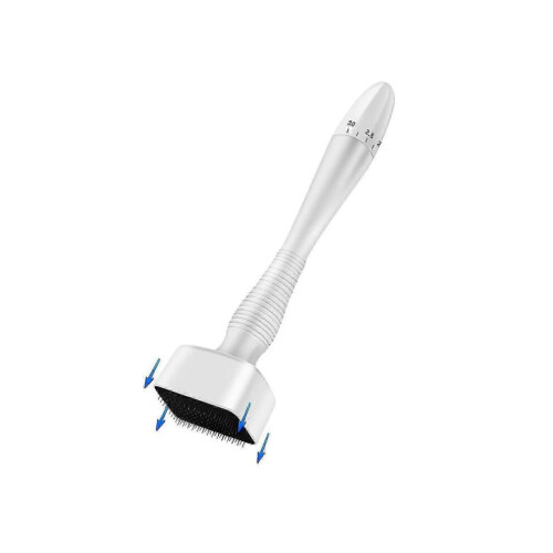 Microneedle Derma Stamp for Face Skin - Adjustable and Effective