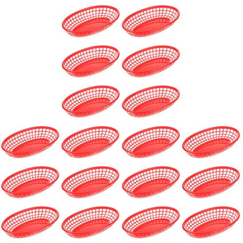 18St Compacte ABS Opslagmanden Voor Fruit En Snacks