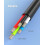 Καλώδιο Micro USB USB2.0A-αρσενικό σε Micro B Καλώδιο γρήγορης φόρτισης USB υψηλής ταχύτητας, 4