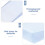 Construction Shims White 8Pcs 2X1.2X0.4In 7
