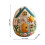 Patchwork Egg House DIY Kit B, DIY Felt Easter Egg House, Creative Craft Kit, Spring Holiday Project 2