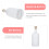 2Pcs Empty Bottles for White for Family Gatherings 7