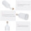 2Pcs Empty Bottles for White for Family Gatherings 8