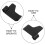 4Pcs Bread Machine Paddle Replacement Nonstick Kneading Blades Black Accessories 3