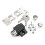 Keyed Metal Window Locks for Sliding Window Adjustable Security Window Stops Easy Installation Window Locks for Home 8