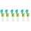 6Pièces Couvercles Bouteille Bébé Vert Compact 3