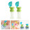 6Pièces Couvercles Bouteille Bébé Vert Compact 9
