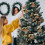 Christmas Tree Bell Pendant Wind Chime Home Decor Gift 6