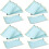 16Pcs Stylish Blue for Desserts and Snacks 6