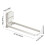 Foldable Towel Rack with Suction Cup 1 Pack 3