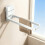 Foldable Suction Cup Towel Rack Wall-Mounted 1 Pack 4