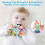 Παιχνίδια Montessori Sensory για 0-24 μηνών, Παιχνίδια οδοντοφυΐας και ανάπτυξης, κατάλληλα 5