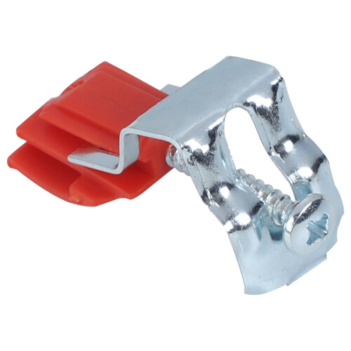 Mounting Clips Interconnected with System,White,16*2.2 inch 1