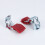 Mounting Clips Interconnected with System,White,16*2.2 inch 7