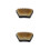 2Pièces Base Fixation Acier Cuivre Accessoire Décoratif 4