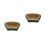 2Pièces Base Fixation Acier Cuivre Accessoire Décoratif 8