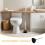 2Pièces Siphon Déboucheur En Caoutchouc Noir Pour Lavabo 9