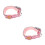 2Pièces Accessoires Colliers Localisateurs Rose Pour Durables 5