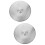2St Drum Kit Accessoire Legering Silent Cymbal 8