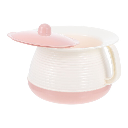 2Sets Praktische Roze Kamerpot Van Dik PP Plastic Met 1