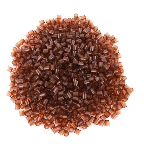 1000PCS Brown Plastic Queen Cell Cups for Beekeeping - Safe & Durable 1