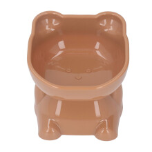 Ergonomic Tilt Design Cat Bowl, Elevated Cat Bowl for Improved Digestion, Stable Base with Anti-Slip Protection, Whisker Friendly Feeding Surface,