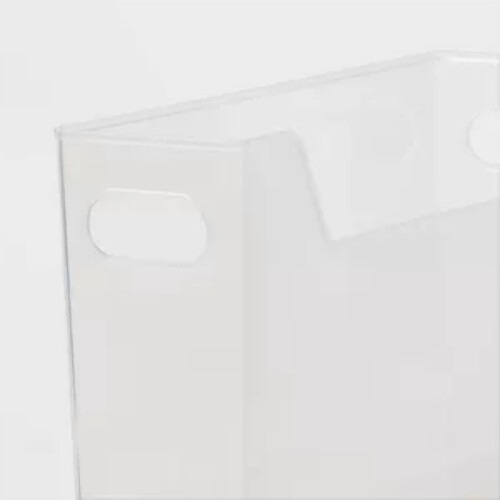 Small Multipurpose Storage Bin Clear 2