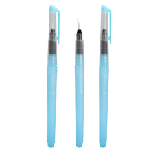 Art Supplies, Indoors or Outdoors Use Water Brush with Squeezable Reservoir and Soft Tip, Comfortable Hold Design for Stable Grip, Portable Brush