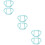 6Pièces Poignées Antidérapantes En Silicone Pour Bébé 9