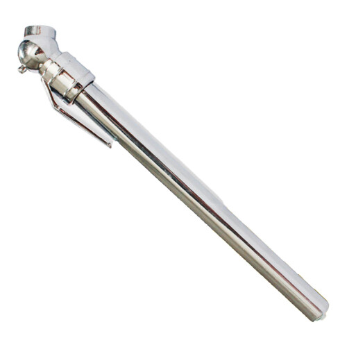 Tire Pressure Gauge Pencil Rotatable Silver PSI