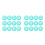 24Pcs Green Bbq Plate Holder Reusable Picnic Tableware 6