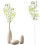 2026Νέο1 τεμάχιο Τεχνητό λουλούδι Delphinium Real-Touch, 33,5'', για ψηλό/επιδαπέδιο βάζο – 3
