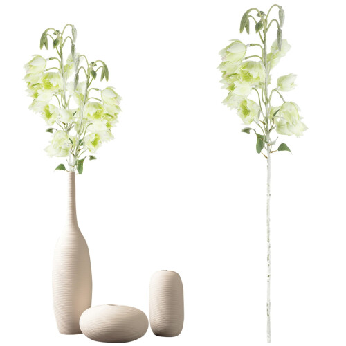 2026Νέο1 τεμάχιο Τεχνητό λουλούδι Delphinium Real-Touch, 33,5'', για ψηλό/επιδαπέδιο βάζο – 2