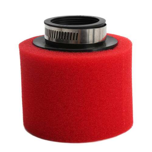 Threaded Interface Foam Air Filter for Mid Sized Engine Compatible Vehicles, Wear Resistant Universal Fit Design with Angrubberneck Coupler for 1