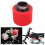 Threaded Interface Foam Air Filter for Mid Sized Engine Compatible Vehicles, Wear Resistant Universal Fit Design with Angrubberneck Coupler for 5
