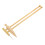 Pottery Ceramic Clay Modeling Tool Set with Golden Plastic Handle, 1 Set for Sculpting and Crafting 4