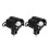 Διπλό έγχρωμο LED Pod Light Plug and Play LED Off Road Drive Ομίχλη Work Light Set με καλωδίωση Mini Size Spot για 2