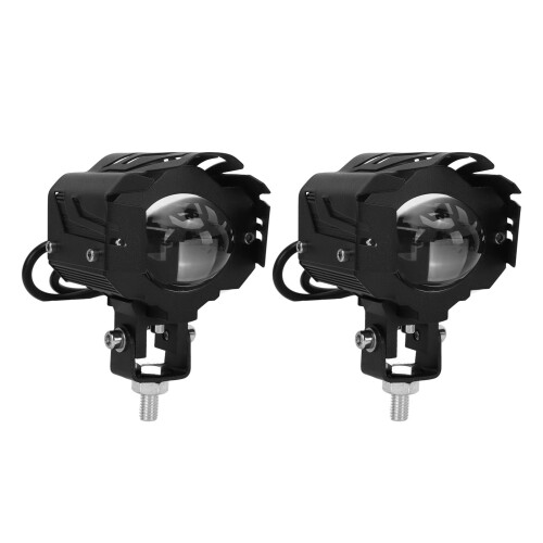 Διπλό έγχρωμο LED Pod Light Plug and Play LED Off Road Drive Ομίχλη Work Light Set με καλωδίωση Mini Size Spot για 2