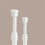 Varão de cortina ajustável com mola, branco, de 60 a 110 cm (24 a 43 polegadas), ideal para armários, guarda-roupas e janelas. Sem necessidade de 4