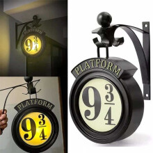 9 3/4 Night Light Movie Character Wall Mounted Lamp for Living Room
