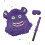 Monster Piñata Set with Bat and Mask for Kids 5