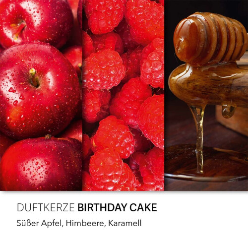 Duftkerze, großes Glasgefäß, süßer Duft 1