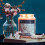 Aroma Candle, 130-Hour Burn, Decorative Glass Jar 2