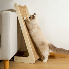 Sisal Cat Scratcher Large Cat Scratcher L Shape Scratch Pad for Cats