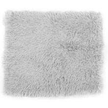 Area Rug for Dorm Nursery Hallway2x6ft with Easy to Clean, Grey Soft Runner Rugs for Living Room, Fluffy Rugs Shag Bedside Rug Fuzzy Plush Carpet