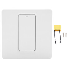 Vippebryter med elegant design for smart livsstil, fint håndverk, moderne veggbryterpanel med slitesterkt materiale, smart lysbryter for