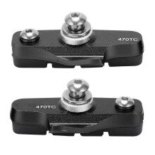 Premium Road Bike Brake Pads, Aluminum Pad Holder With Drawer Structure And6061Aluminum Alloy For Reliable Stopping Power And Heat Management In